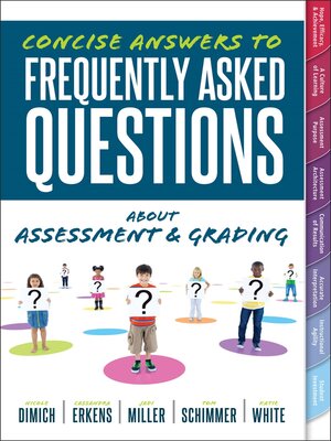 cover image of Concise Answers to Frequently Asked Questions About Assessment and Grading